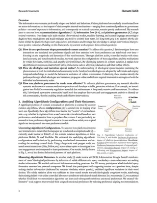 Research statement